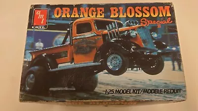 Amt Orange Blossom 1937 Chevy Pickup-started 1/25 Scale Model Kit Collection Lot • £31.95