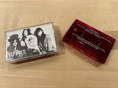 FOXY ROXX (Cassette Tape) 1993 Demo Private Press Glam Rare • $50