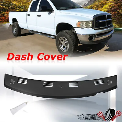 $45.80 • Buy Defrost Dash Vent Grille Cover Cap Overlay Black For 02-05 Dodge Ram 1500 2500