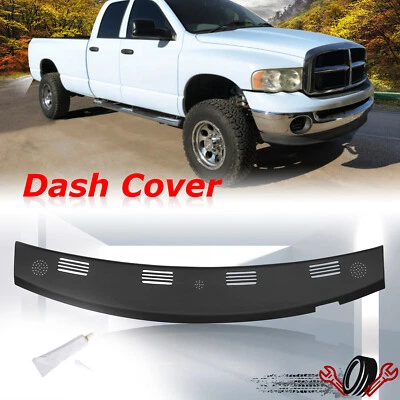 $45.80 • Buy Defrost Dash Vent Grille Cover Cap Overlay Black For 02-05 Dodge Ram 1500 2500