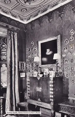 Postcard - Sudeley Castle - Queen Katherine Parr's Room • £2.75