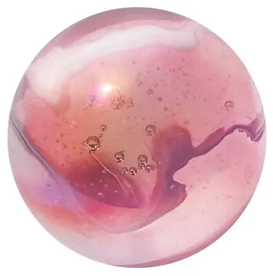 Massive Iridescent Glass  Fairy  Marble - 42mm - By House Of Marbles W/Stand • $7.25