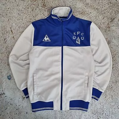 Le Coq Sportif EVERTRON TRACK JACKET RETRO  - Blue - Size S • £34.99