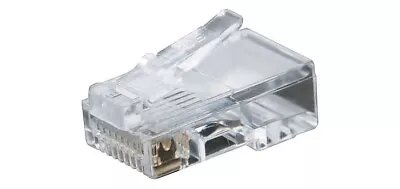 RJ45 Modular Connector Plug Crimp 8P8C CAT5e CAT6 LAN Ethernet • $1