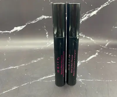 Lot/2 Mally More Is More Mascara - Black - 2 X 0.31 Oz • $12.18