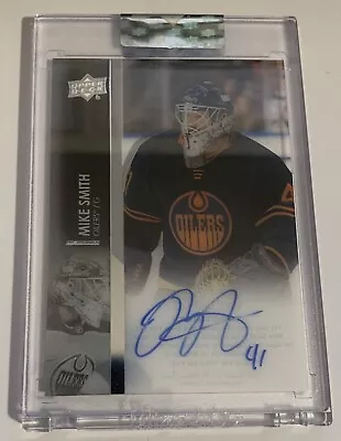 2022-23 Clear Cut Mike Smith Auto Autograph #CC-KE Edmonton Oilers • $20