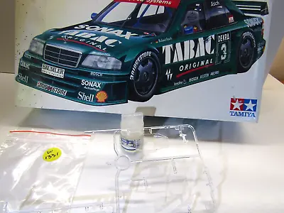 Tamiya 1:24 Scale AMG Mercedes C Class DTM Sprue D Clear👀Parts Only👀Incomplete • $6.33