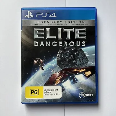 ELITE DANGEROUS - Sony PlayStation 4 PS4 Space Flight Simulation Video Game • $34.99