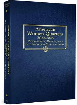 American Women Quarters PDS Album Collection 2022-2025 Coins By Whitman 4998 NEW • $39.50