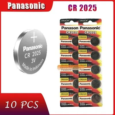 Cr2025 3V Lithium Battery For Watch Computer Remote Control Calc • £11.40