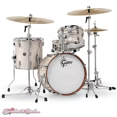 Gretsch Renown 4 Piece Drum Set Shell Pack (18/12/14/14sn) Vintage Pearl • $1929