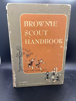 Vintage 1951 Brownie Scout Handbook Girl Scouts • $4.99