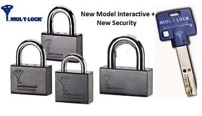 Mul-T-Lock C SERIES -C10C13C16 High Security Padlocks Interactive Plus • $63.69