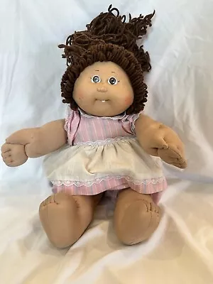 Cabbage Patch Kids Doll Brown Hair Brown Eyes 1983 Original Clothing Excellent • $40