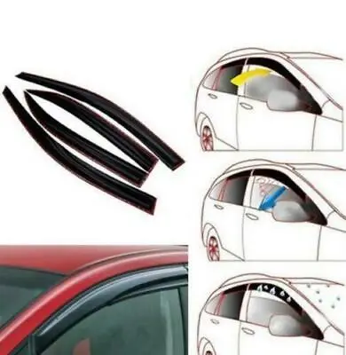 Fit For R.DACIA DUSTER 2010-2016 Sport Style Window Wind Deflector 4 Pcs • $75.75