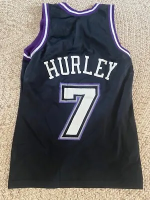 $15 • Buy Vintage Champion Sacramento Kings Bobby Hurley NBA Basketball Jersey 36