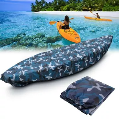 Boat Cover Kayak Storage Cover Solar Resistant Dust Cover Kayaking Accessories • £14.53