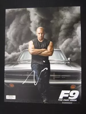 Vin Diesel Signed  8.5x11 Photo W/COA Autographed  COA Heritage F9 Fast Saga • $98