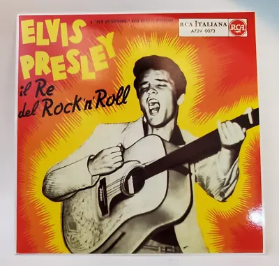 Elvis Presley  IL RE DEL ROCK N ROLL (ITALIAN R&R EP 45)#0073 PLAYS VG++NO NOISE • $89.99