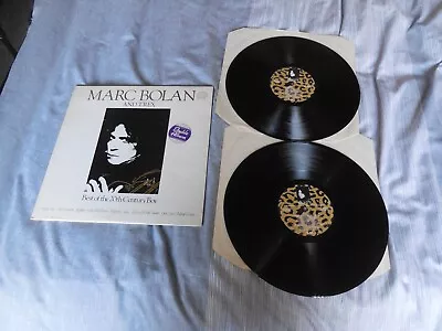 Marc Bolan & T Rex Double Vinyl Album Best Of The 20th Century Boy 1985 • $9.94