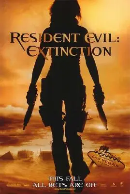 RESIDENT EVIL: EXTINCTION Movie POSTER 11 X 17 Milla Jovovich Ali Larter A • £11.53
