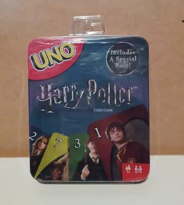 Harry Potter Uno Card Game In Metal Tin Includes A Special Rule SEE PICS • $16.99