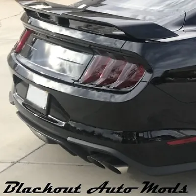 Tail Light Blackout Kit Smoked Vinyl Overlay For 2018-2021 Mustang S550 • $19.95