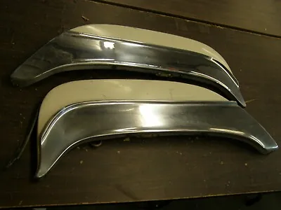 OEM Ford 1960 Mercury Fender Skirts With Trim Mouldings Monterey Montclair • $229