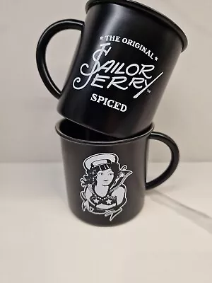 2 X Sailor Jerry Tin Mugs • £9.95