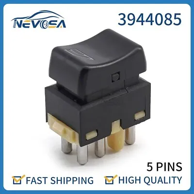 3944085 Power Window Switch 5 Pins For Volvo Truck FH 12 FL FH 16 FM 12 • $12.99