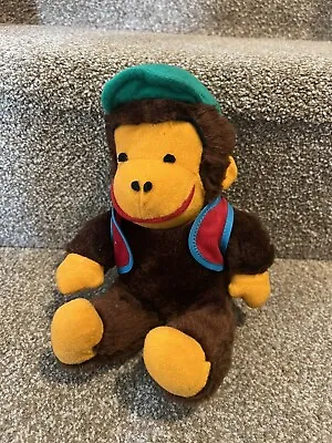 £12 • Buy Vintage Plush Monkey Stuffed Toy Rare Musical Wind Up