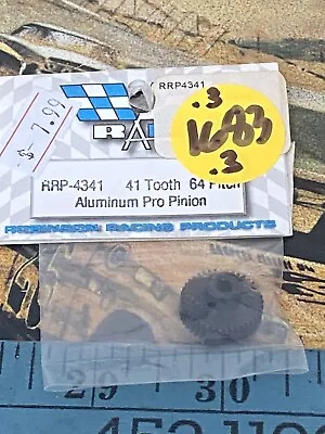 Robinson Racing Products 4341 Pinion Gear Aluminum Pro 64P/41T NIP USA Shipped • $13.68