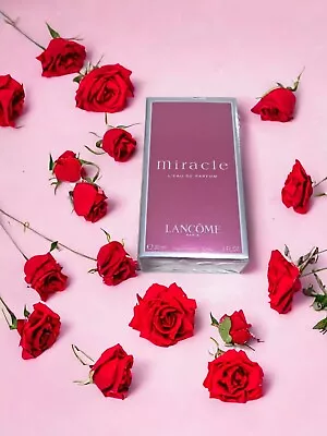 Lancome Miracle 30ml Eau De Parfum Spray Brand New & Sealed • £29.99