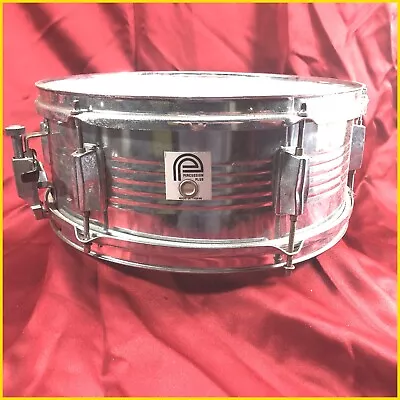 Vintage Percussion Plus Snare Drum 14  X 5  Metal 6-Lug Snare Drum • $69