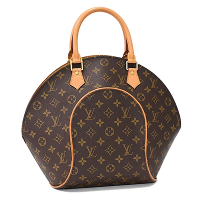 £697.83 • Buy Auth LOUIS VUITTON Monogram Ellipse MM M51126 LV Hand Bag Brown Canvas A-w29