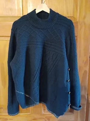 Per Una Marks &Spencer Navy Ladies Jumper Size 20 • £5