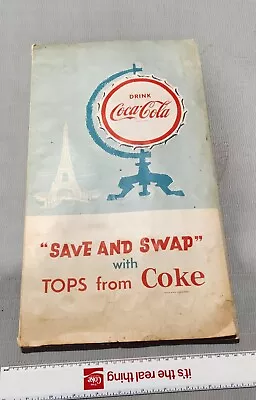 Coca-Cola Bottle Caps Of The World Folder  1960's Coke Collector  Complete  • $125