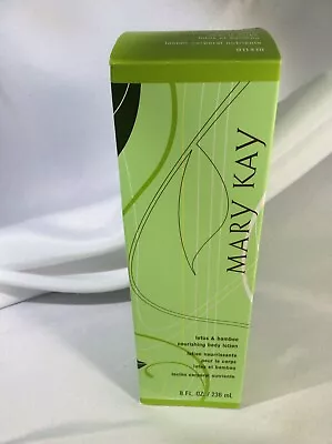 Mary Kay Lotus & Bamboo Nourishing Body Lotion 8 Fl Oz New Discontinued • $14