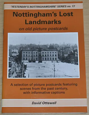 NOTTINGHAM LOST LANDMARKS OLD PHOTOGRAPHS Streets Buildings Houses Postcards • £7.99