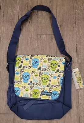 Jansport Messanger Laptop Bag Morning Breath Skulls Messenger Bag Artist... • $50