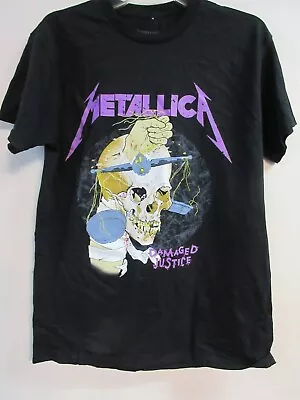 Metallica Official Merch 2022 Damaged Justice Band Music T-shirt Medium • $16.99