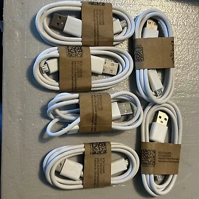 32” USB To Micro Phone Tablet Accessory Charger Lot Of 6 White • $6.99