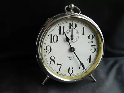 Vintage Westclox Big Ben Peg Leg Alarm Clock Circa 1920s • $54.95
