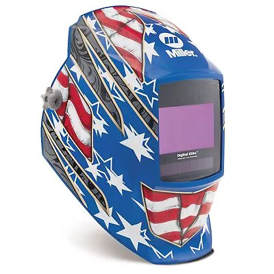 Miller Welding Helmet Digital Elite Stars & Stripes III 289759 • $378