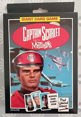 Captain Scarlet Giant Card Game From Paul Lamond Games • £0.99