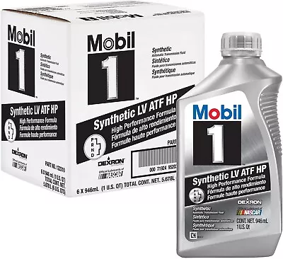 Genuine Oem Mobil 1 Synthetic Lv Atf Hp Fluid 124715 9quarts • $70