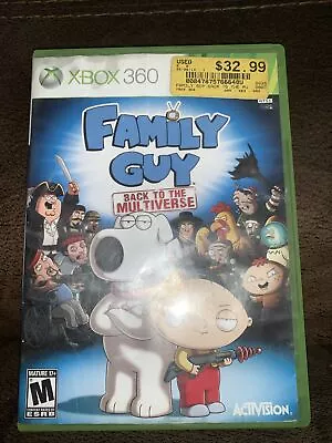 Family Guy Back To The Multiverse Xbox 360 No Manual Authentic & Tested 😎👍🎮 • $44.44