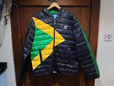 Adidas Down Jacket Size L Jamaica • £350