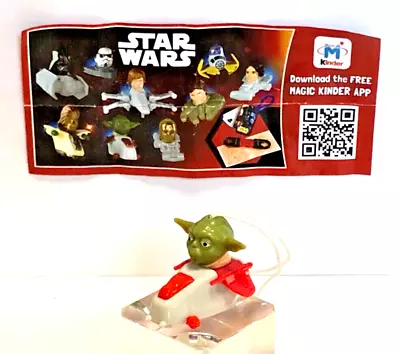 STAR WARS Mini Vehicles & Characters - Kinder Surprise - MASTER YODA FS325 + BPZ • $10.50