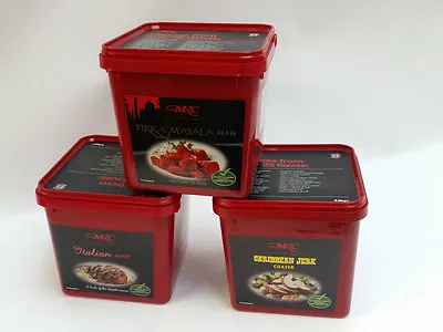 MRC Red Tub - Choose Flavour - 2.5kg Meat Or Veg Glaze/Sauce/Marinade/Coating • £37